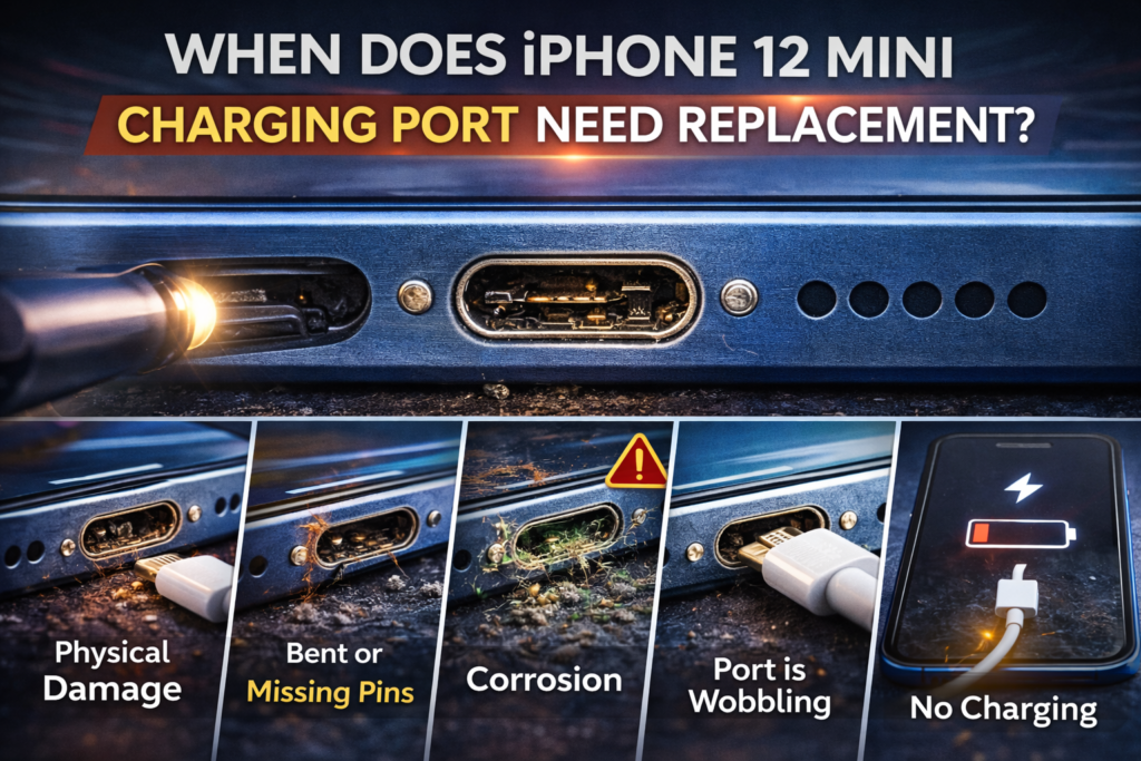 iPhone 12 Mini Charging Port