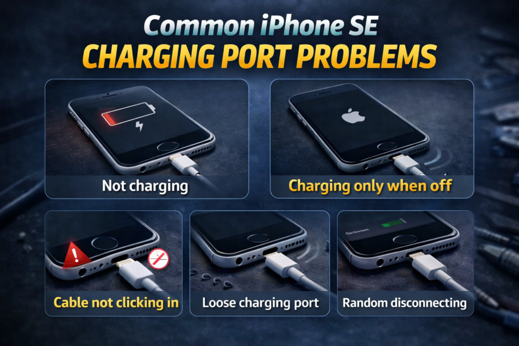 Common iPhone SE Charging Port Problems